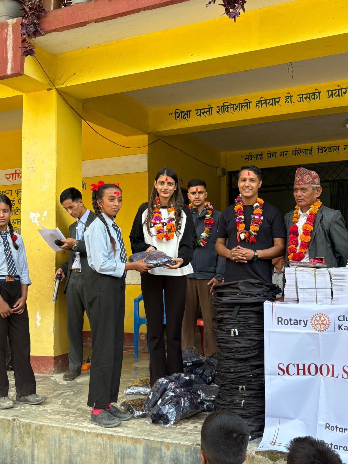 School Backpack Program, Baglung