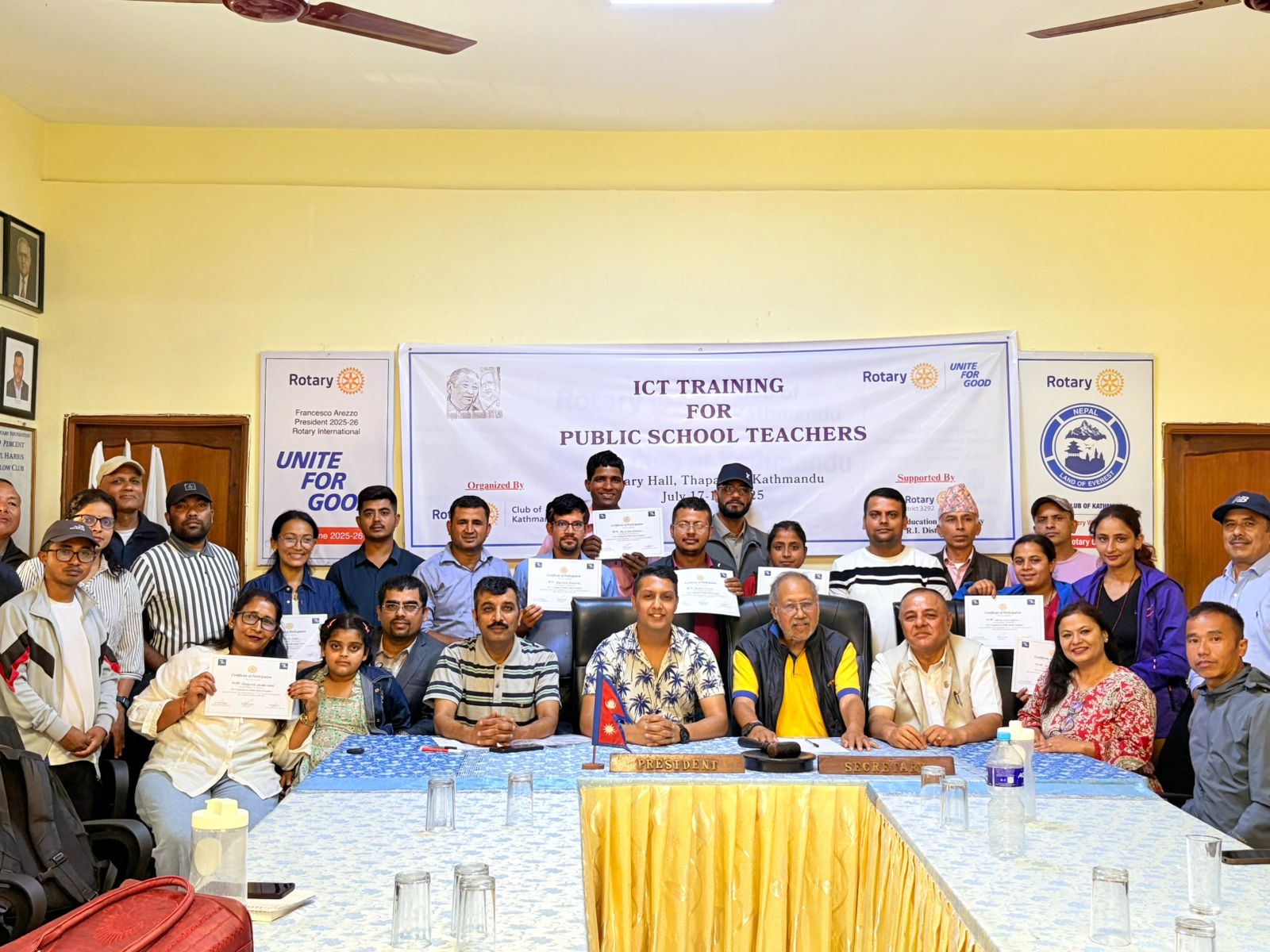48th batch of ICT Training for Public School Teachers