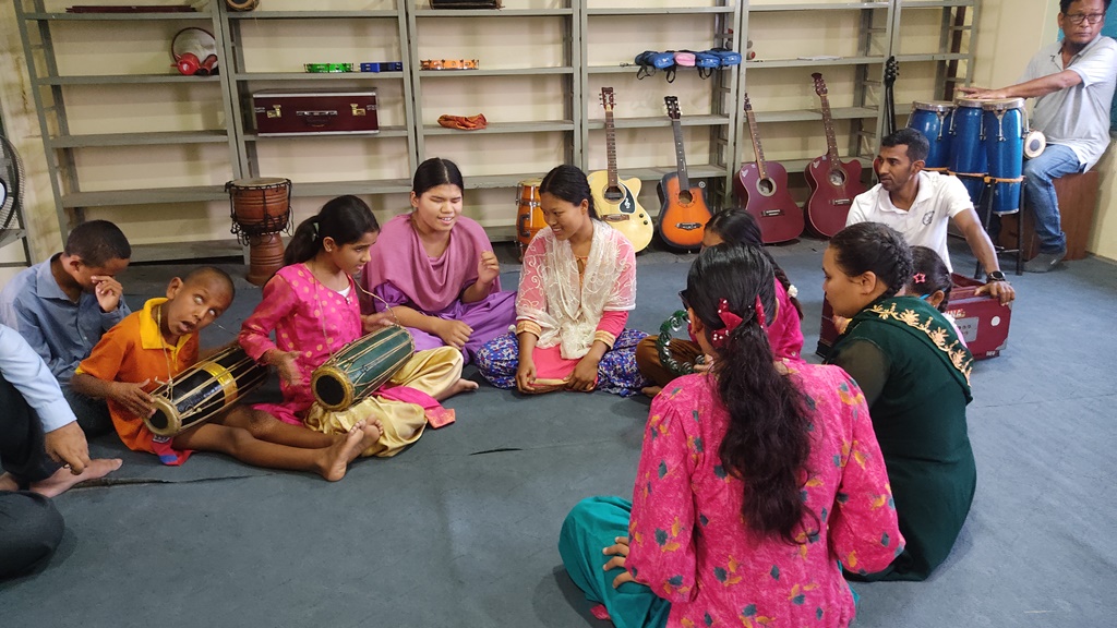 24th July 2025 - Provides music education and monthly salary to visually impaired students