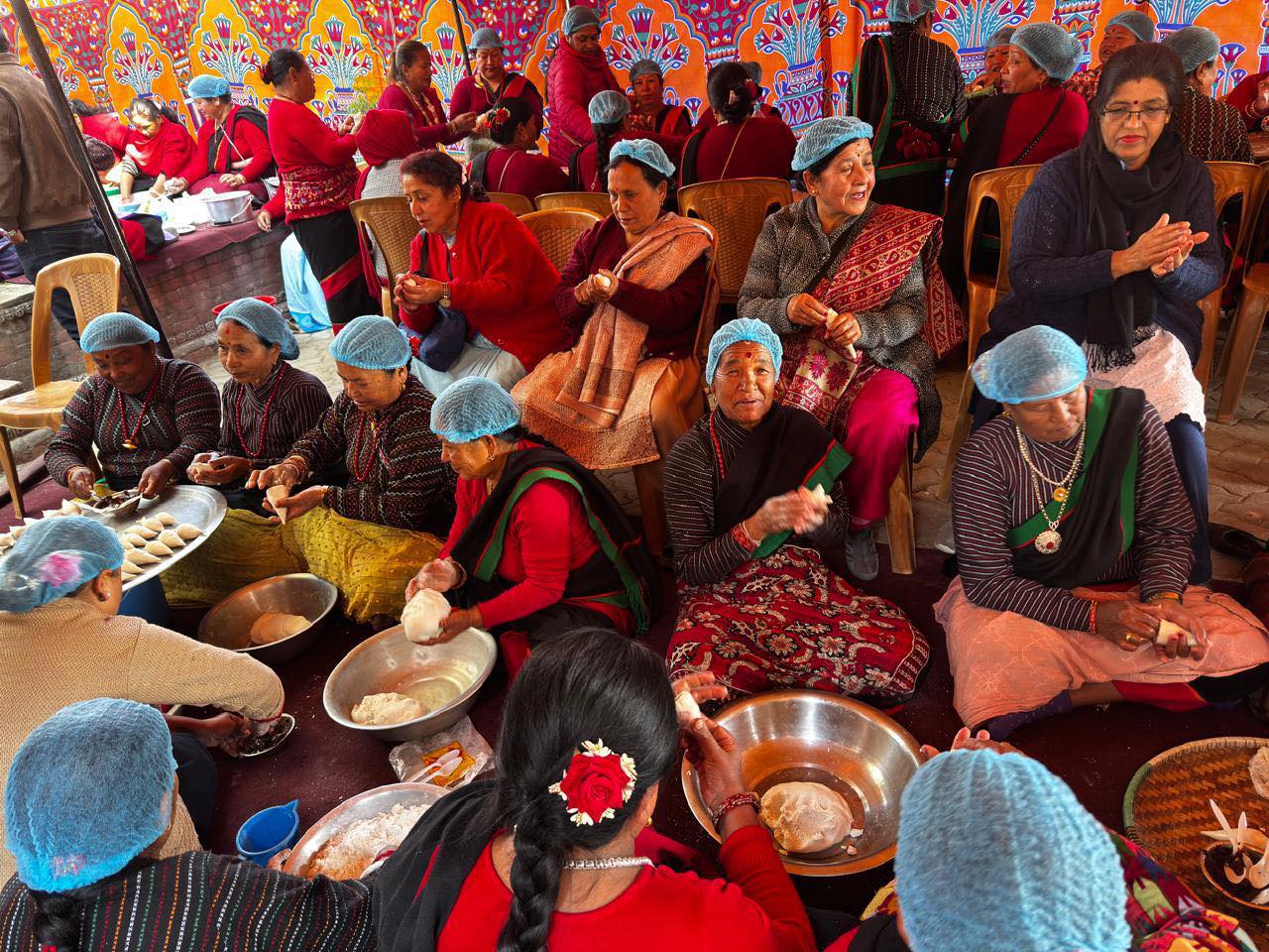Empowering Hands Through Traditional Yomari Making