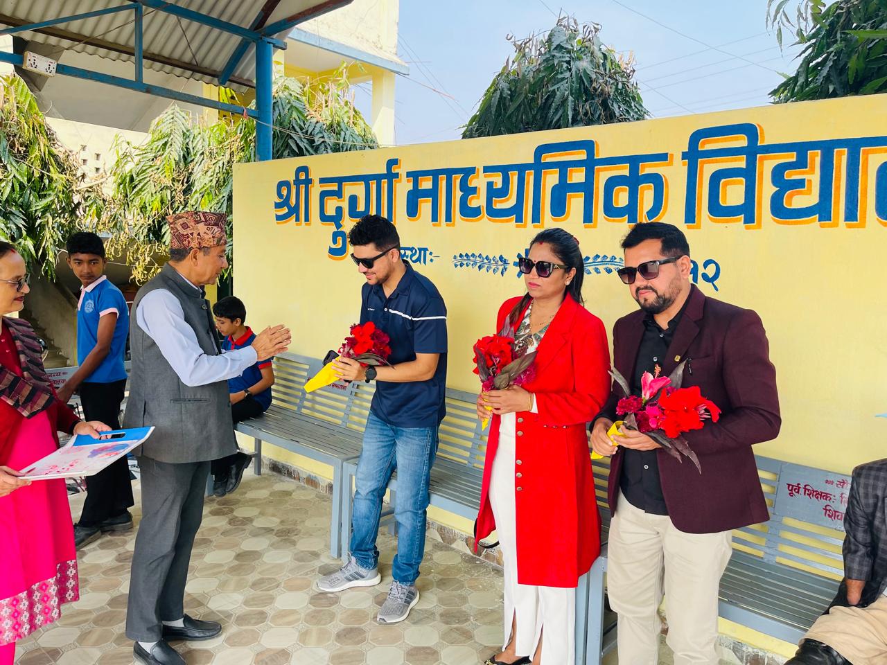 District Grant: Official Girl's Toilet Handover Completion