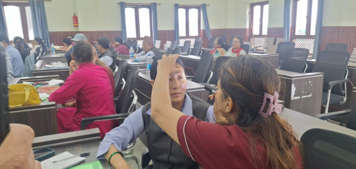 Sight First (Community Based Eye Health Camp)