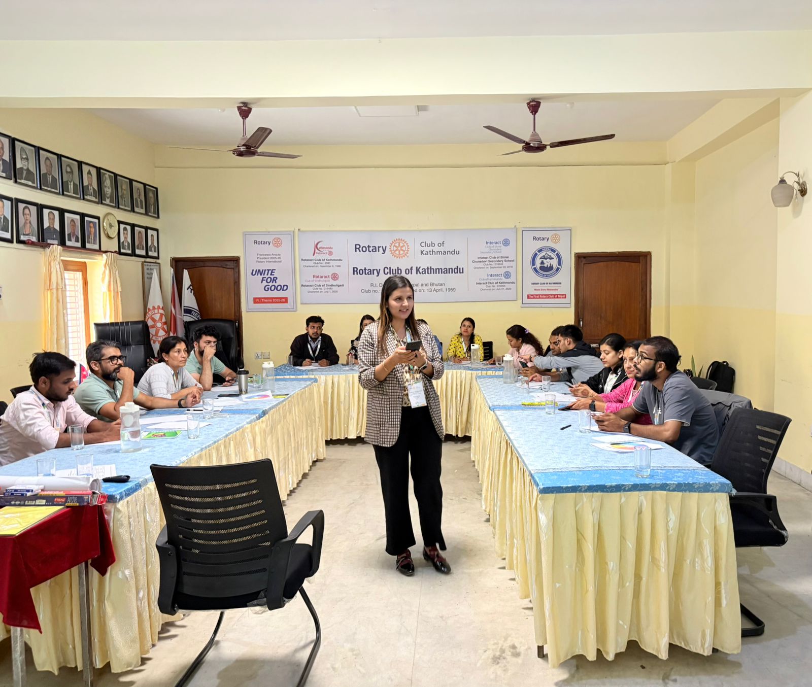 Rotary Club of Kathmandu Organizes Two-Day Training of Trainers on Stress Management